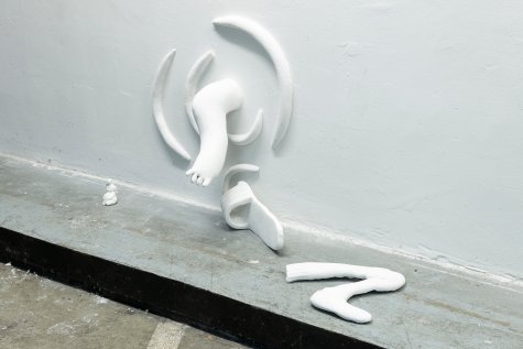 Installation view of MUR BRUT 26