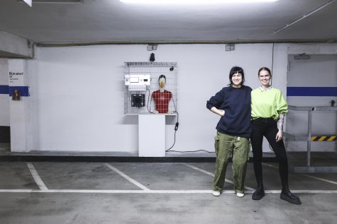 Christiana Cott Negoescu und Juliane Hoffmanns
Collective Subconscious, 2023
Kunsthalle Düsseldorf
Foto: Eva Berten