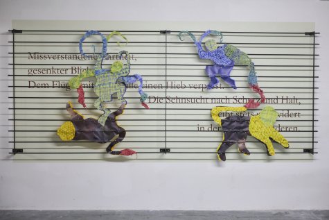 Teresa Linhard
Shíshī &amp; Cherub: An Interwining, 2024
Mit Texten von Jana Buch
Foto: Eva Berten