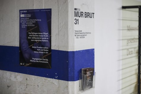Teresa Linhard
Shíshī &amp; Cherub: An Intertwining, 2024
With texts by Jana Buch
Photo: Eva Berten