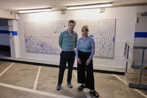 MUR BRUT 24
Janis Löhrer and Katharina Bruns
Photo: Daniel Senzek