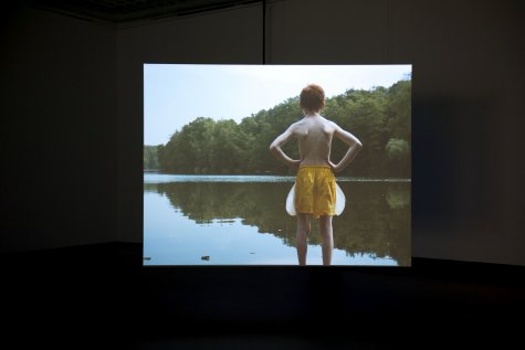 Marijke van Warmerdam
Lichte Stelle, 2000
16-mm-Loop, digitalised, colour, 2’53”
Stedelijk Museum De Lakenhal, Leiden