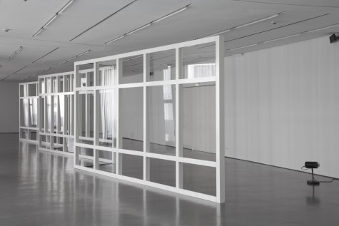 Marijke van Warmerdam
New balls, please!, 2014
multichannel-sound installation, 8’30”
Wood, glas, metal, speaker, sound-equipment
19 × 2,80 × 1,35 m
Van Abbemuseum, Eindhoven; Stedelijk Museum Amsterdam; MHKA, Antwerpen