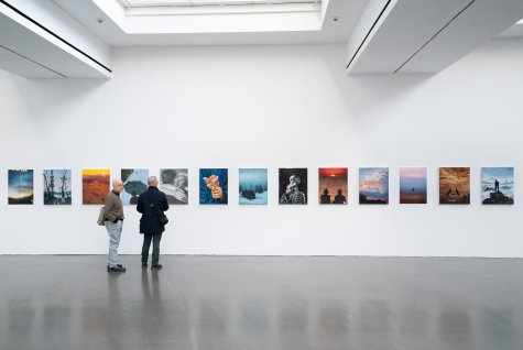 Installation View
ONLY LOVERS LEFT. Margarete Jakschik and Friedrich Kunath. Kunsthalle Düsseldorf 2024.
Photo: Thomas Köster / KunstArztPraxis