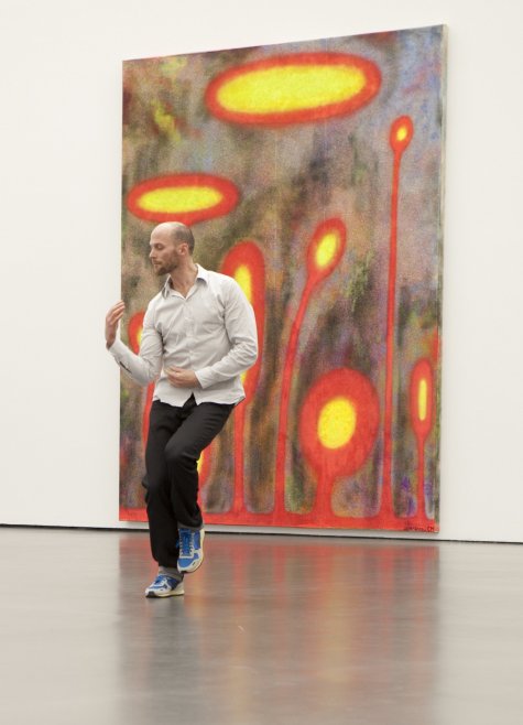 Jörg Weinöhl
Gestaltete Zeit der Verweilens, Performance Kunsthalle Düsseldorf , 2011
Foto: Martina Pipprich