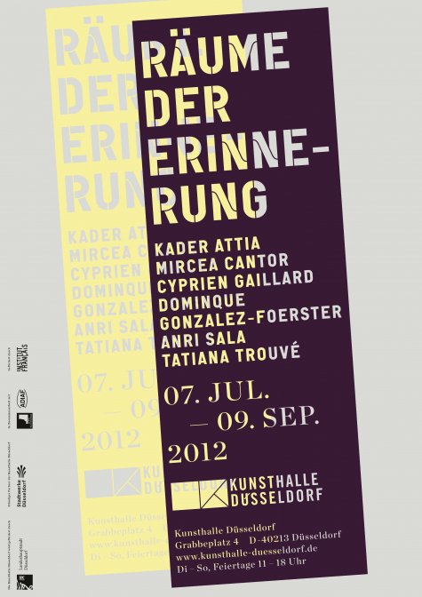 Räume der Erinnerung
7.7. – 9.9.2012