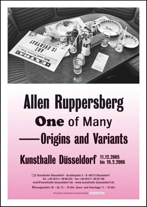 One of Many – Origins and Variants
Allen Ruppersberg
11.12.2005 – 19.2.2006