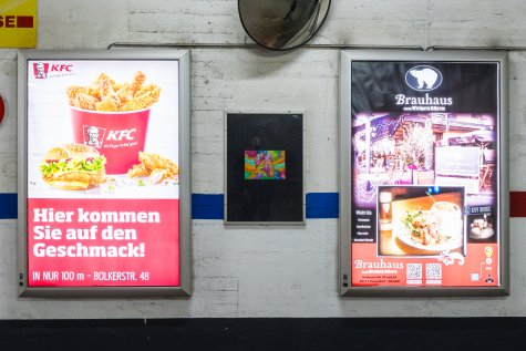 Ryota, Ohne Titel, Wachsstift auf Papier, 2024. Foto: Simon Fricke