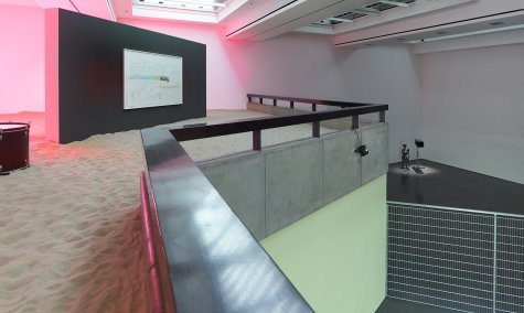 Samson Young, A dark theme keeps me here, I’ll make a broken music, Kunsthalle Düsseldorf 2016/2017, Photo: Simon Vogel