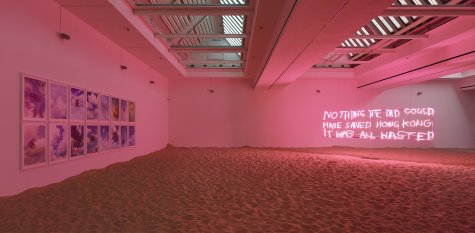 Samson Young, A dark theme keeps me here, I’ll make a broken music, Kunsthalle Düsseldorf 2016/2017, Photo: Simon Vogel