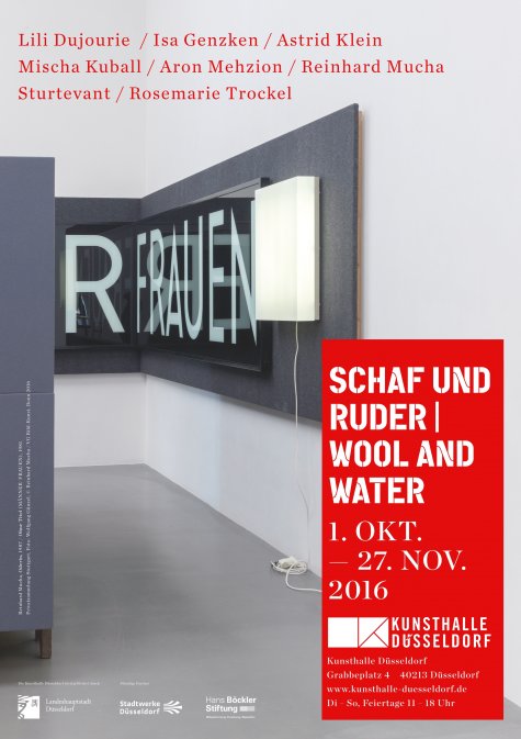 Schaf und Ruder / Wool and Water
1.10. – 27.11.2016