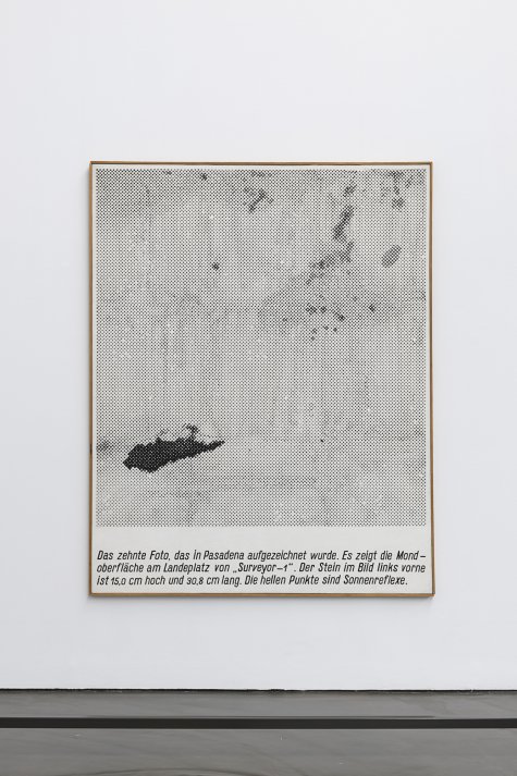 The work Pasadena from the Centre Pompidou by Sigmar Polke