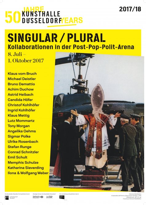 Singular / Plural
Kollaborationen in der Post-Pop-Polit-Arena
8.7. – 1.10.2017