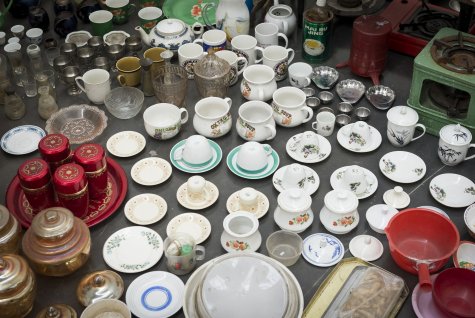 ZHAO Xiangyuan (1938 – 2009) und SONG Dong
Waste Not – wu jin qi yong, 2005 – fortlaufend
Diverse Materialien und Objekte
Courtesy SONG Dong und Tokyo Gallery + BTAP
Foto: Katja Illner