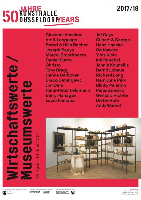 Wirtschaftswerte / Museumswerte
8.4. – 18.6.2017